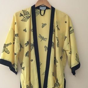 Bahama Hand Prints Robe